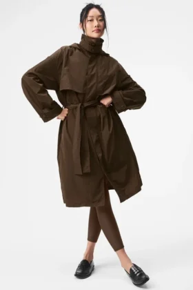 Trench “Crinkle on the Move” - Espresso