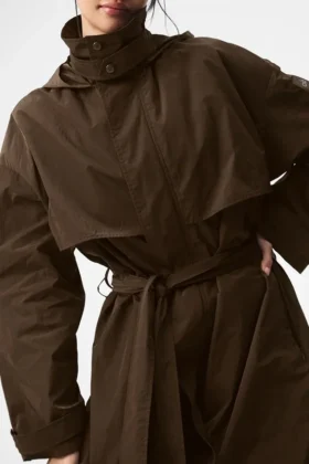 Trench “Crinkle on the Move” – Espresso