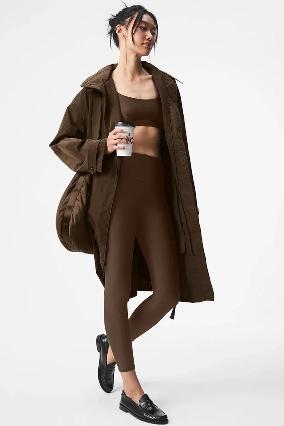 Trench “Crinkle on the Move” - Espresso