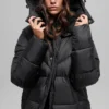 Trench imbottito Gold Rush - Nero
