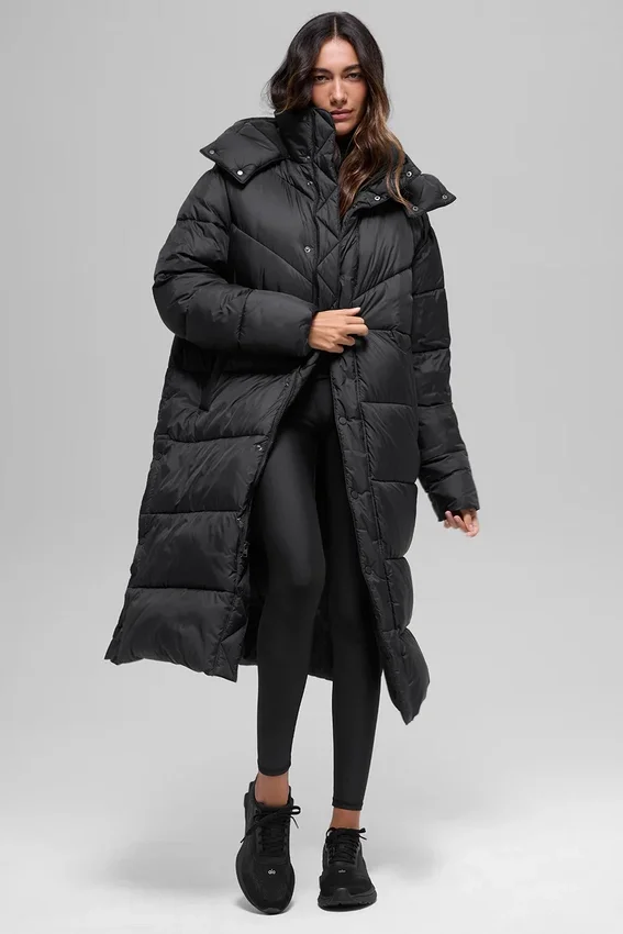 Trench imbottito Gold Rush - Nero