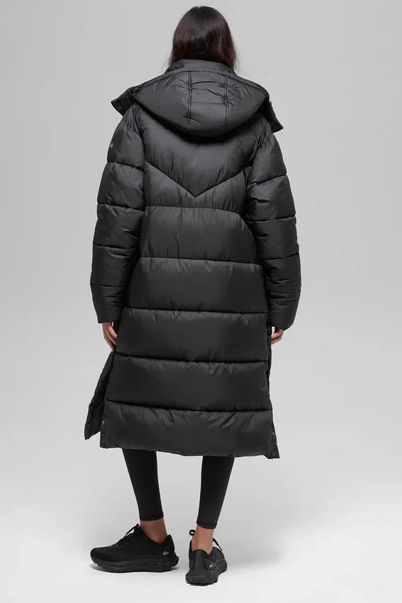 Trench imbottito Gold Rush - Nero