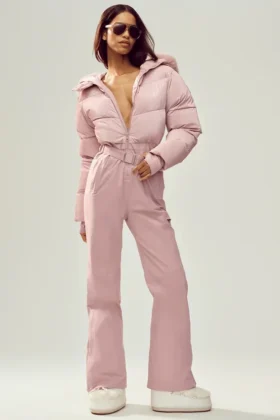 Tuta da sci Polar Star - Rosa Champagne