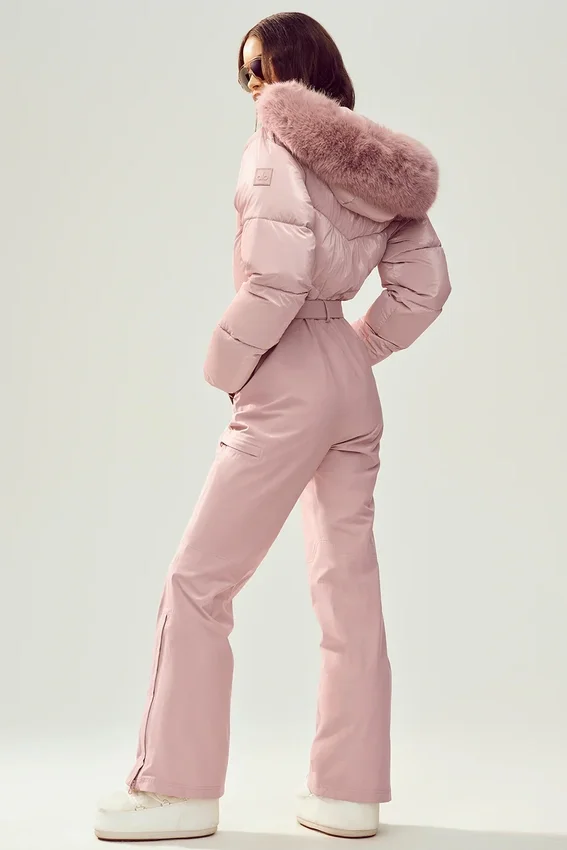 Tuta da sci Polar Star - Rosa Champagne