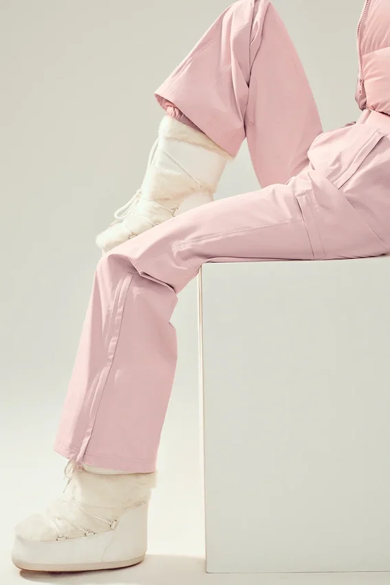 Tuta da sci Polar Star - Rosa Champagne