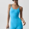 Tutina corta Airbrush One and Done - Blu azzurro