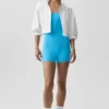 Tutina corta Airbrush One and Done - Blu azzurro