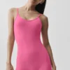 Tutina corta Airbrush One and Done - Rosa Paradiso