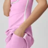 Vestito aerodinamico Airbrush - Rosa cuore caramella/Bianco