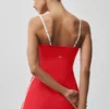 Vestito aerodinamico Airbrush - Rosso brillante/Bianco