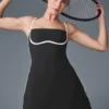 Vestito Airbrush dalla linea slanciata - Nero/Bianco
