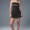Vestito Airbrush dalla linea slanciata - Nero/Bianco