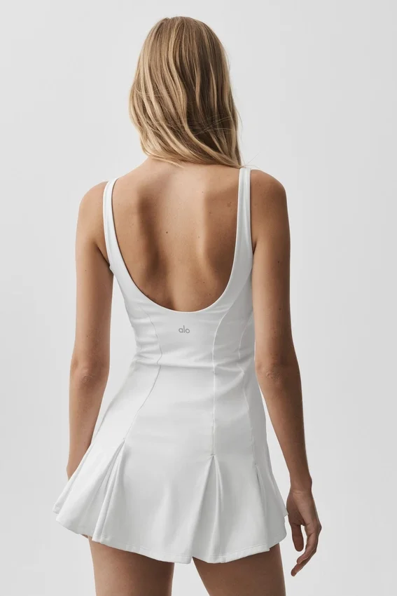 Vestito da tennis Alo Softsculpt Topspin - Bianco