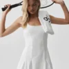 Vestito da tennis Alo Softsculpt Topspin - Bianco