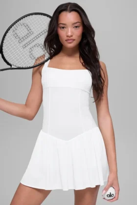 Vestito da tennis Alosoft Break Point - Bianco