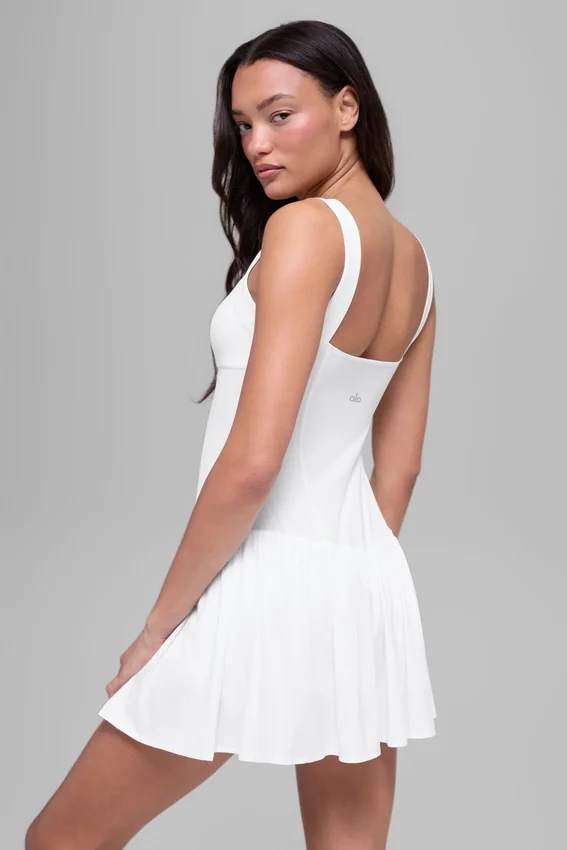 Vestito da tennis Alosoft Break Point - Bianco
