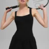 Vestito da tennis Alosoft Break Point - Nero