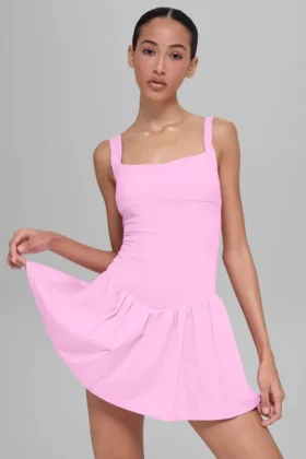 Vestito da tennis Alosoft Break Point - Rosa Candy Heart