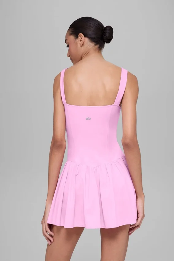 Vestito da tennis Alosoft Break Point - Rosa Candy Heart