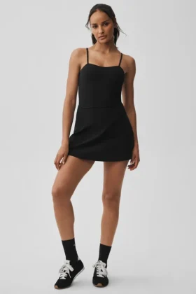Vestito da tennis Alosoft Courtside - Nero