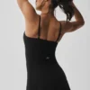 Vestito da tennis Alosoft Courtside - Nero