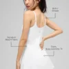 Vestito da tennis Alosoft Encore - Bianco
