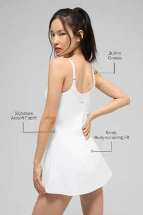 Vestito da tennis Alosoft Encore – Bianco
