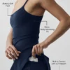 Vestito da tennis Alosoft Encore - Blu navy