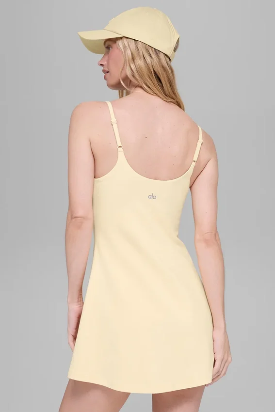 Vestito da tennis Alosoft Encore - Giallo candela