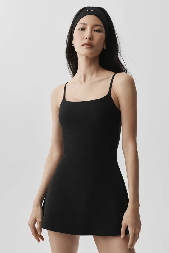 Vestito da tennis Alosoft Encore - Nero