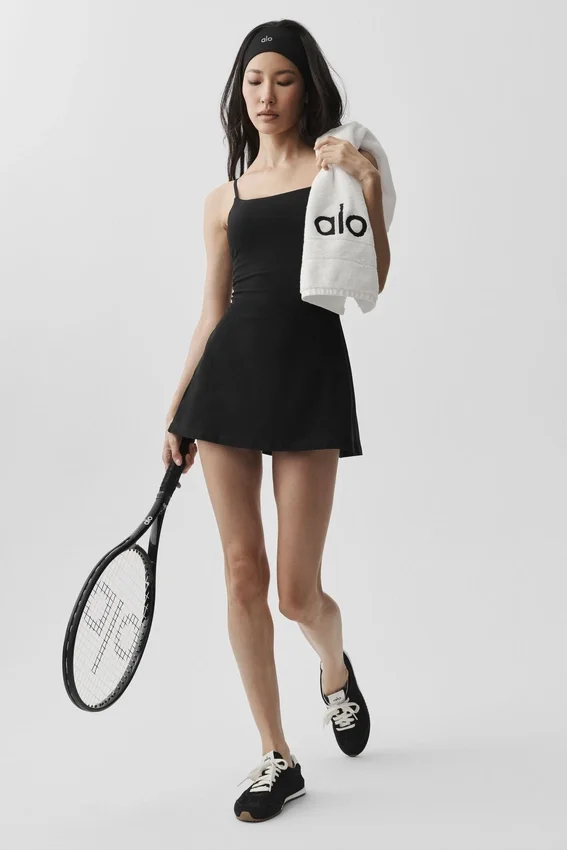 Vestito da tennis Alosoft Encore - Nero