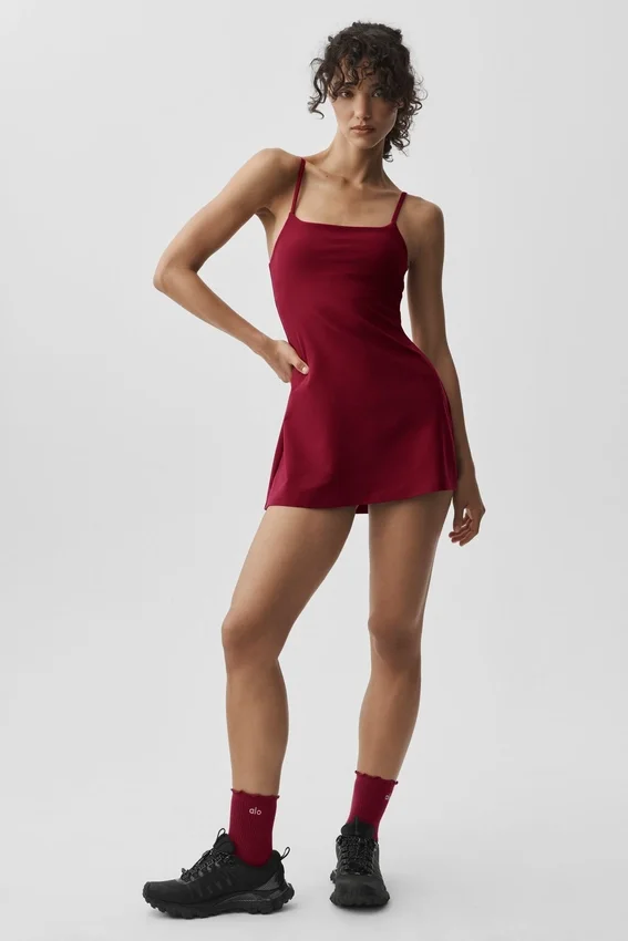Vestito da tennis Alosoft Encore - Rosso Summer Romance