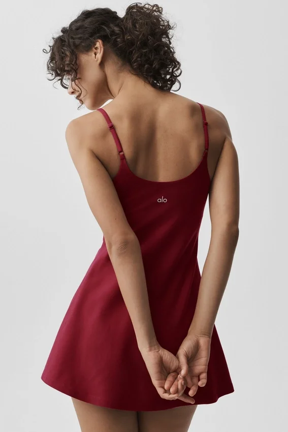 Vestito da tennis Alosoft Encore - Rosso Summer Romance