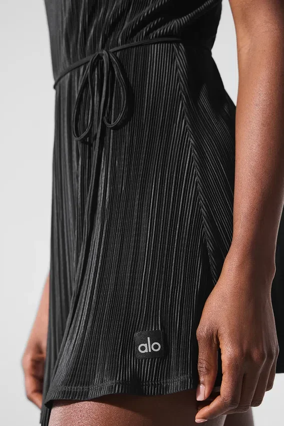 Vestito da tennis “Micro Plisse Game On” - Nero