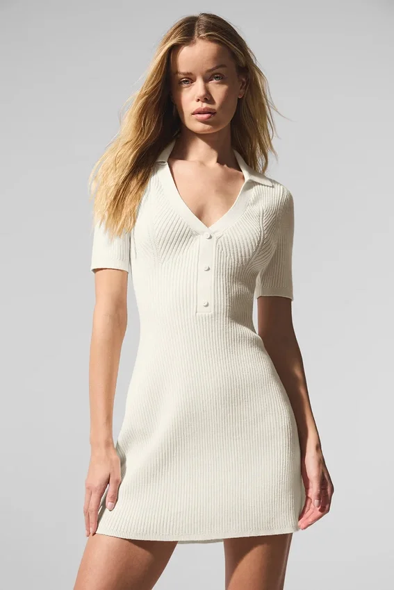 Vestito-maglione Supernatural - Avorio