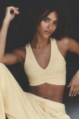 Wild Thing Bra - Giallo candela